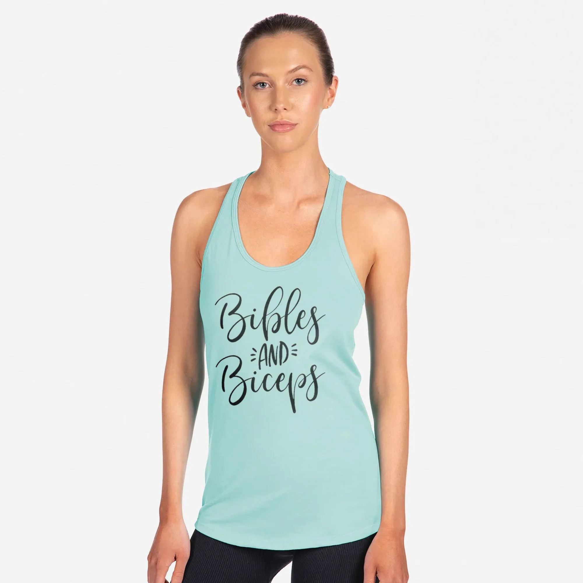 Bibles and Biceps Racerback Tank