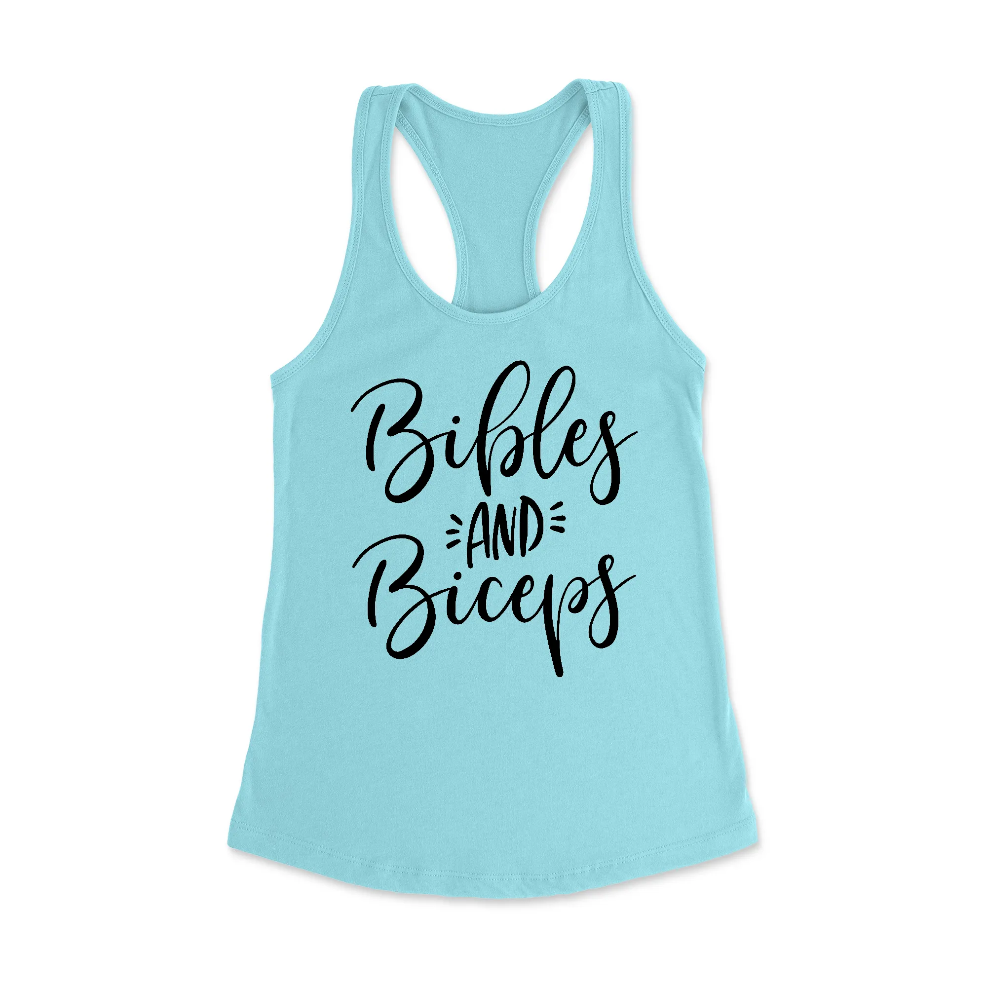 Bibles and Biceps Racerback Tank