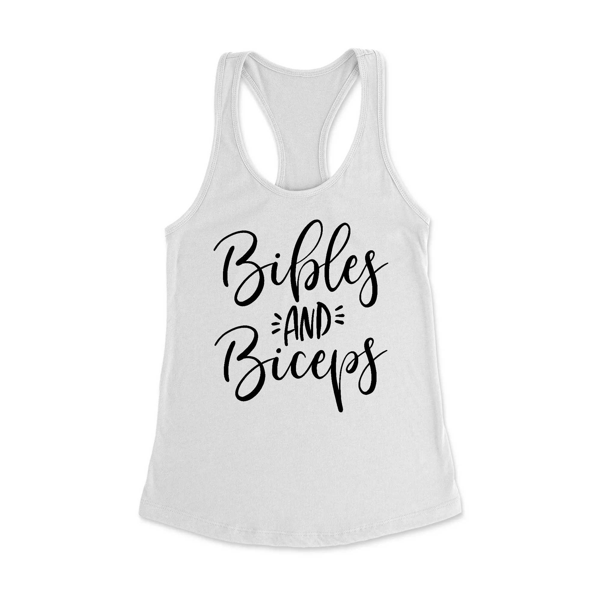 Bibles and Biceps Racerback Tank