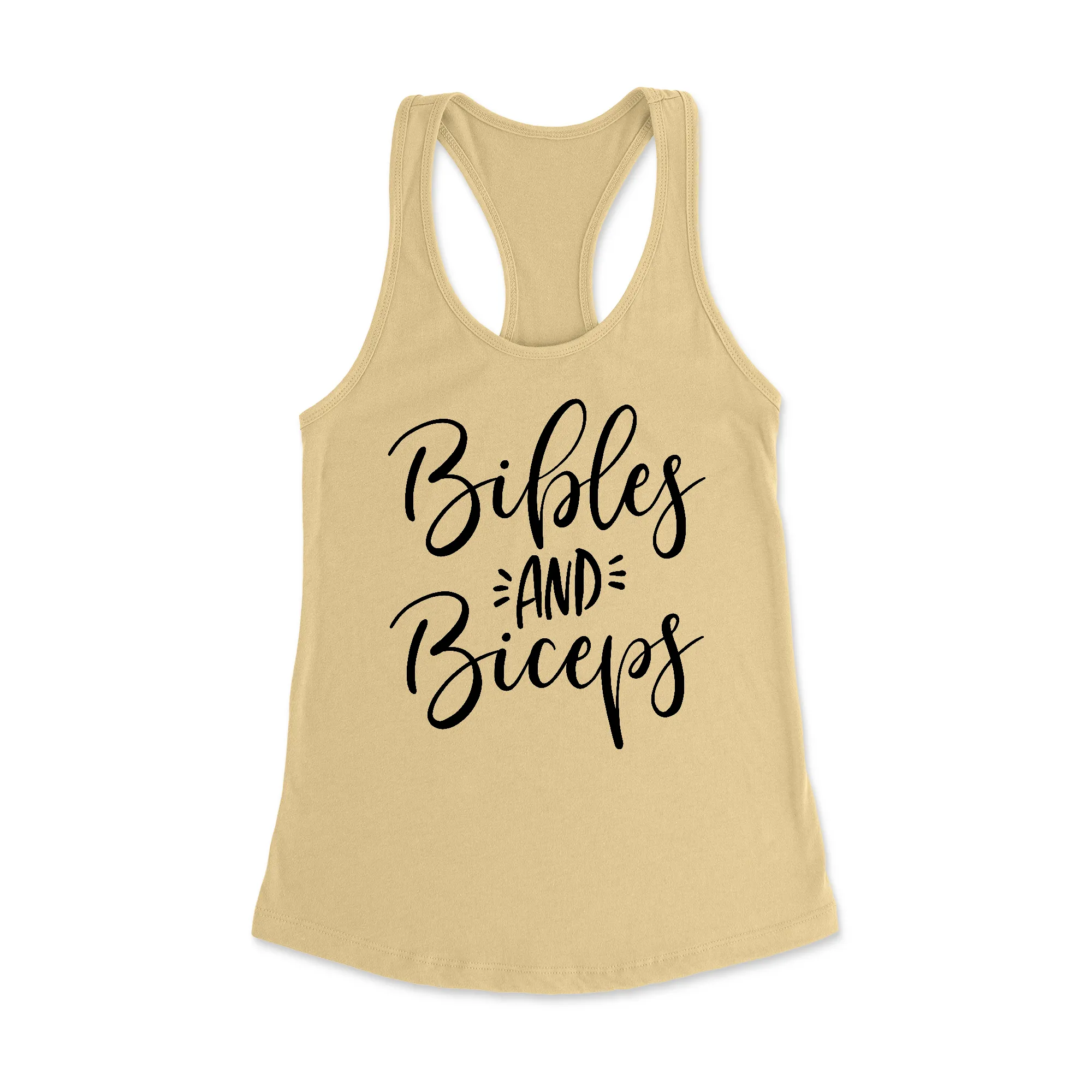 Bibles and Biceps Racerback Tank
