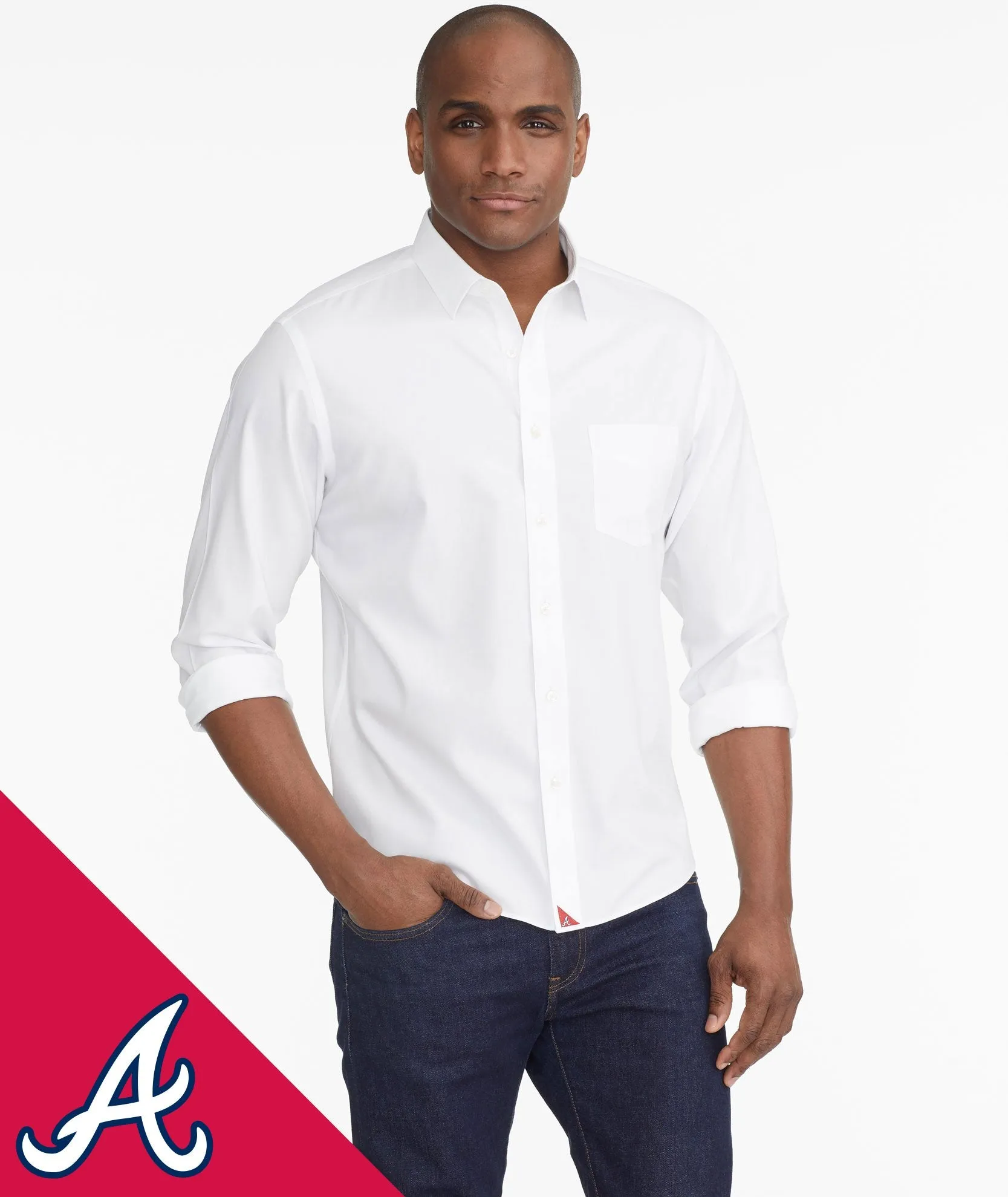 Braves Signature Series Button-Down