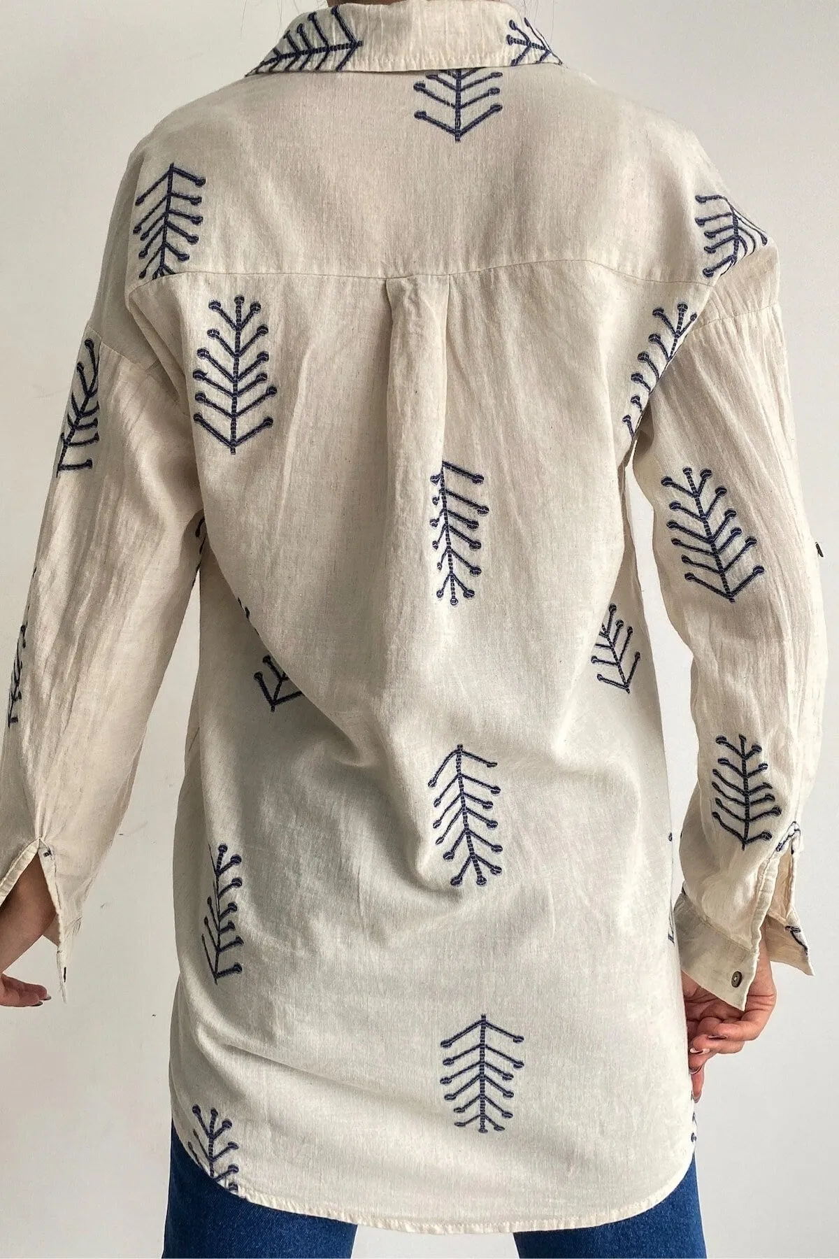 Breezy Cotton-Linen Button Down Shirt