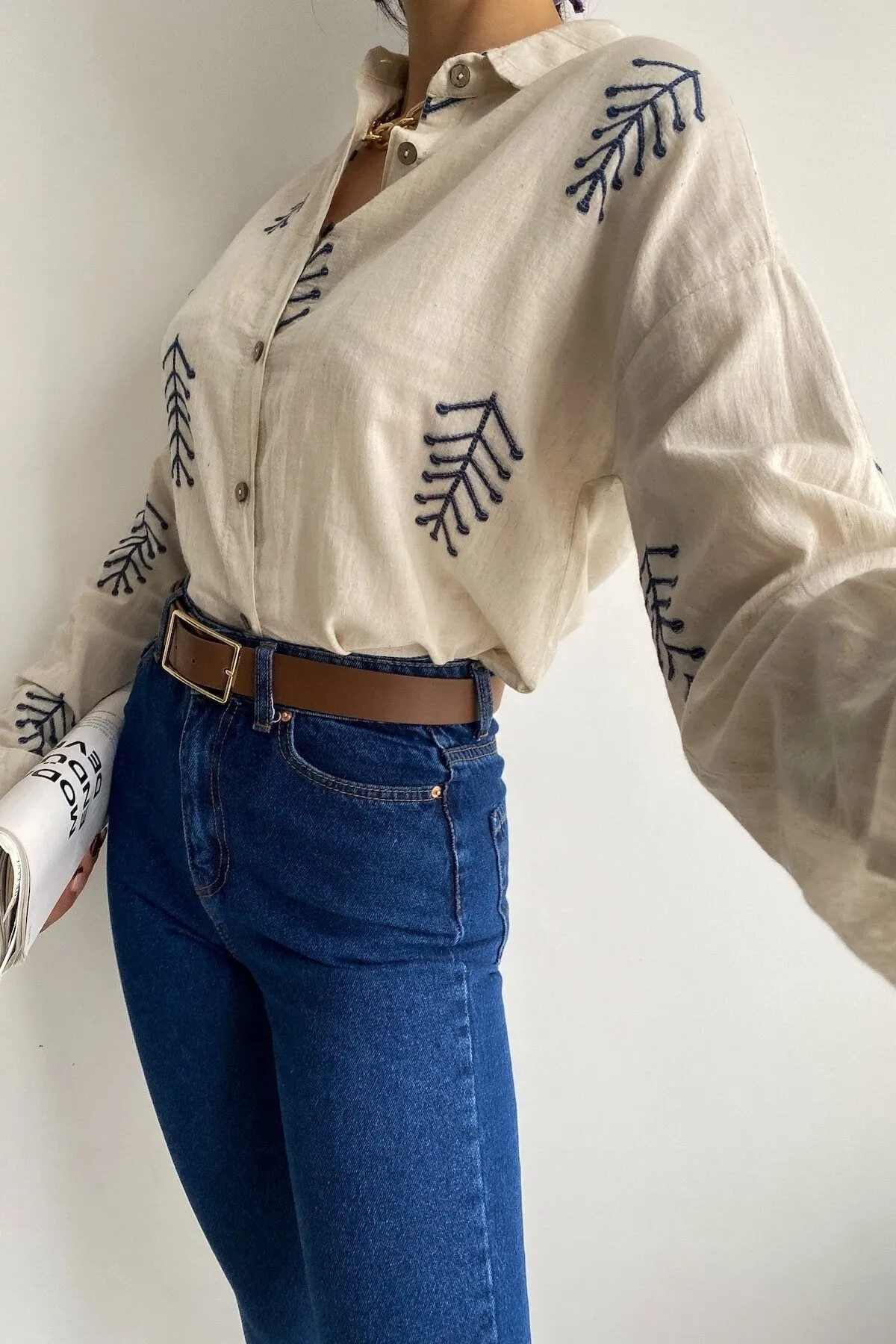 Breezy Cotton-Linen Button Down Shirt