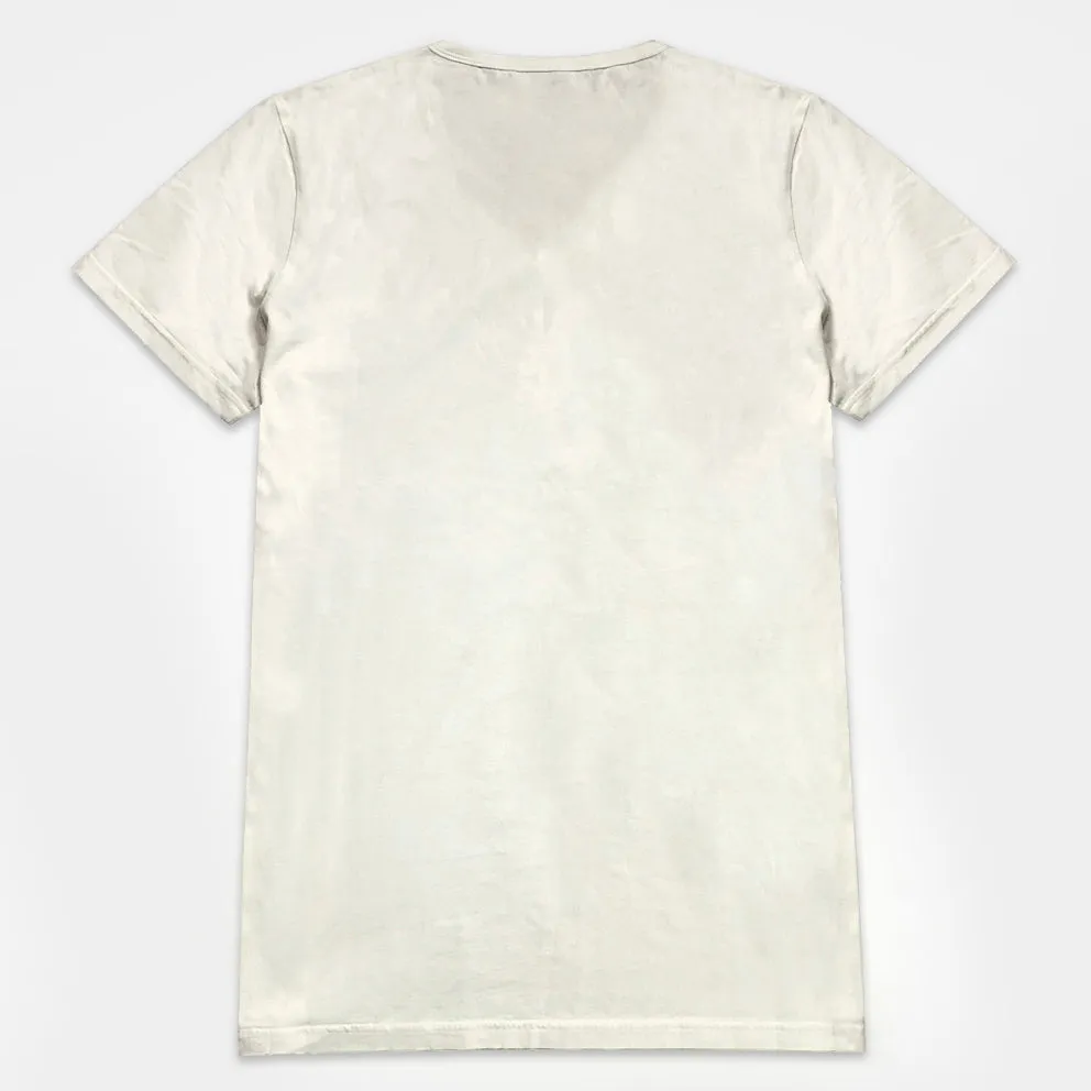 BZEN M.3210-KAITO REGULAR FIT SHORT SLEEVE 3 BUTTON JERSEY HENLEY-145GSM-E0 OFF WHITE