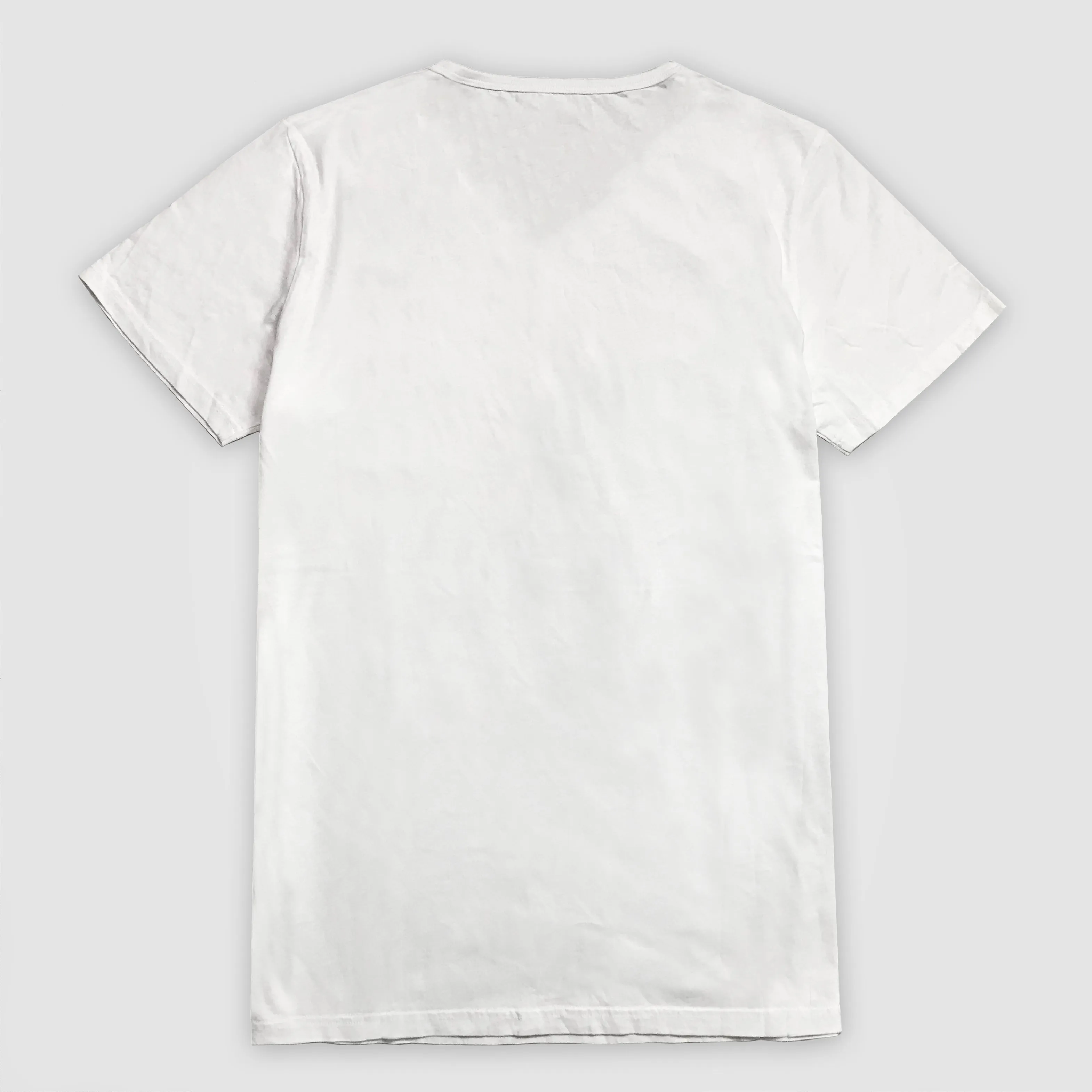 BZEN M.3210-KAITO REGULAR FIT SHORT SLEEVE 3 BUTTON JERSEY HENLEY-145GSM-E0 WHITE