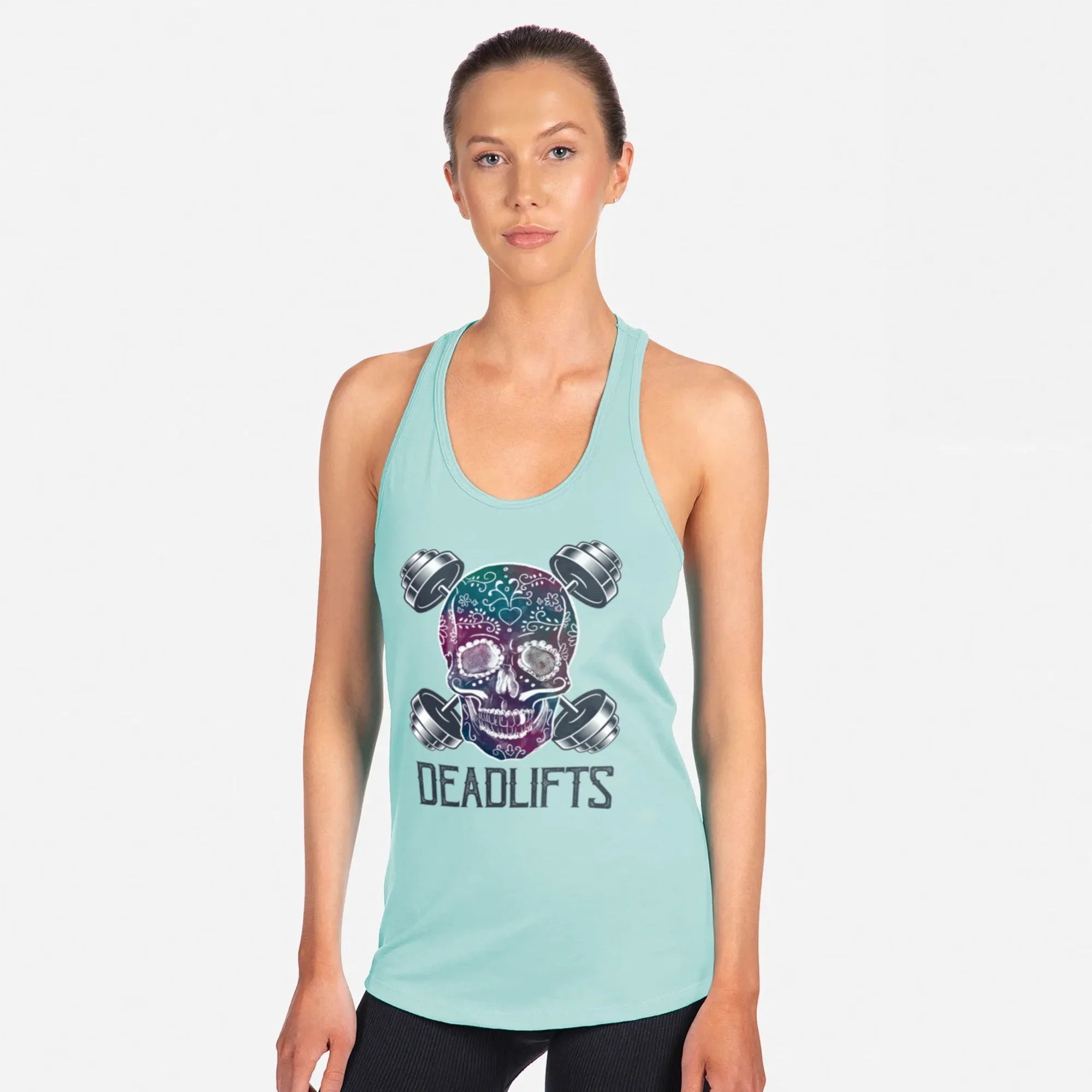 Deadlifts Racerback Tank Top