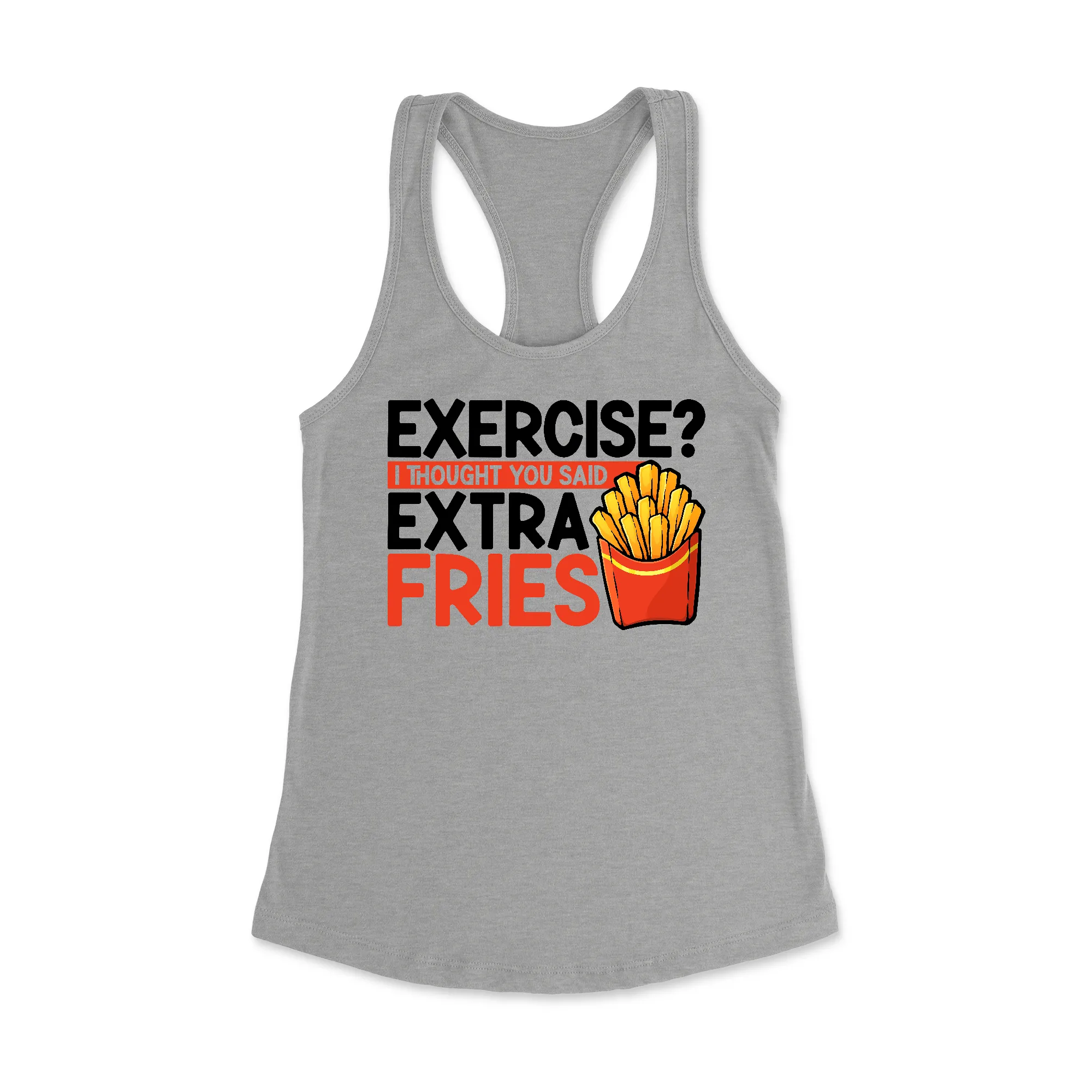 Extra Fries Racerback Tank