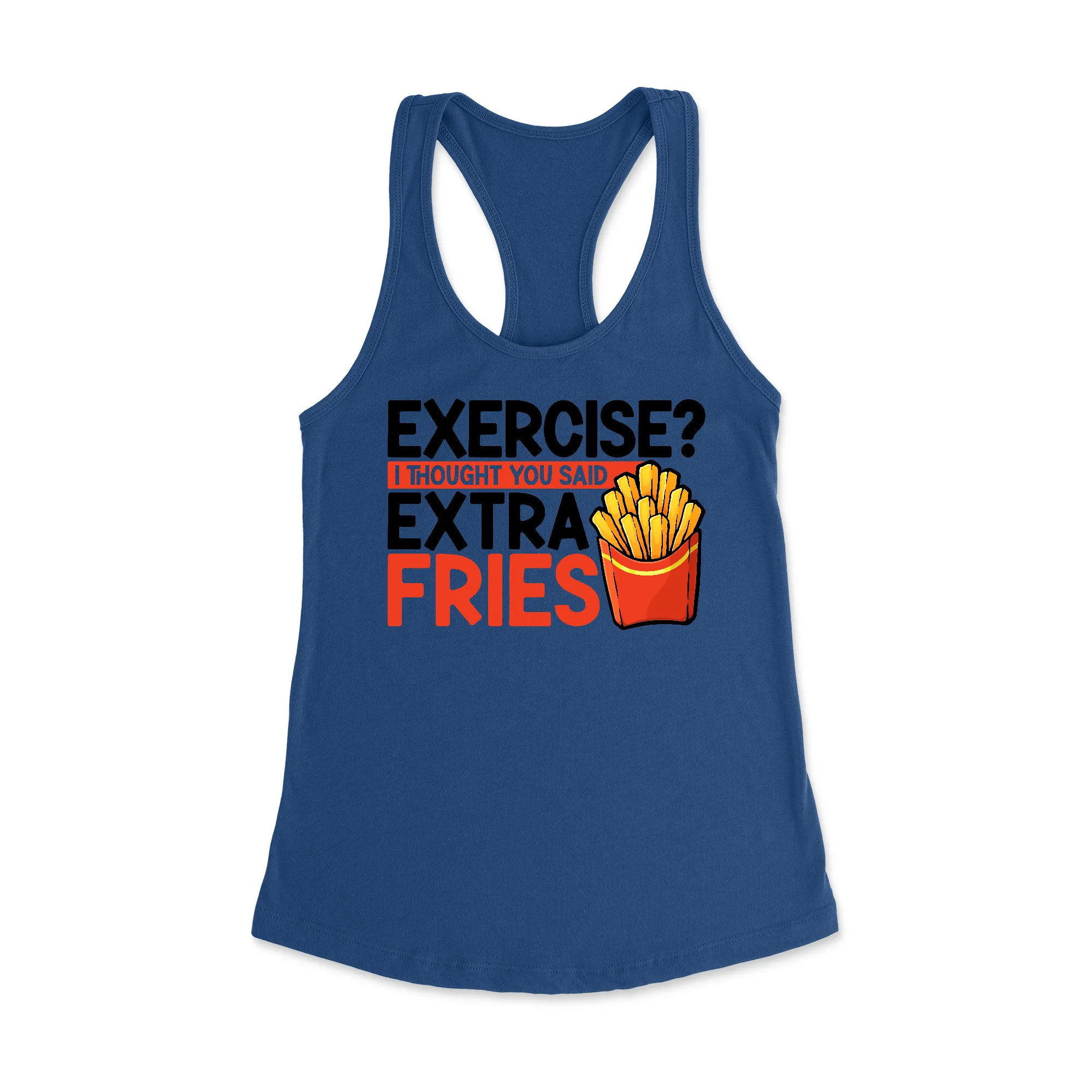 Extra Fries Racerback Tank