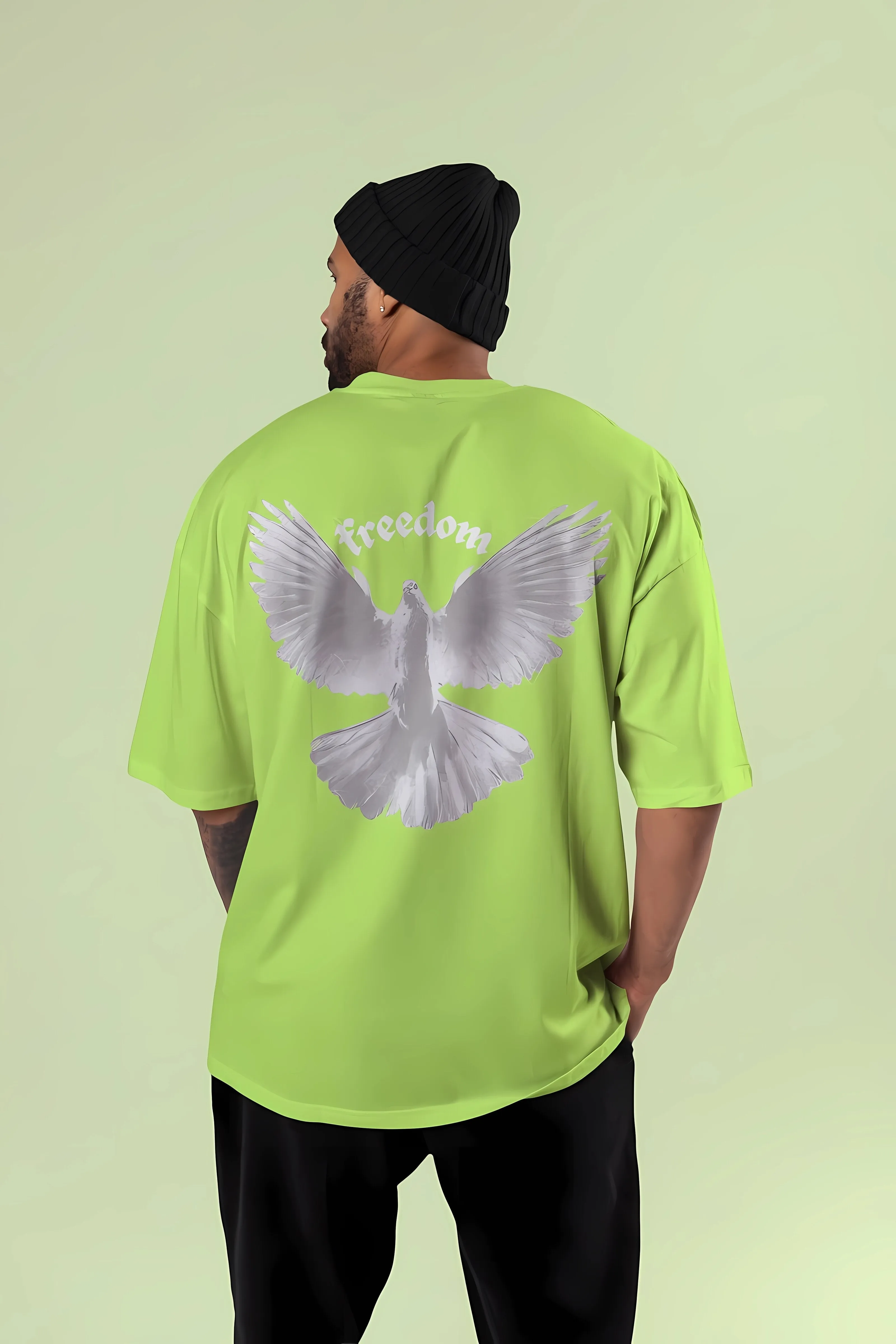 Freedom - Gym Oversized T Shirt