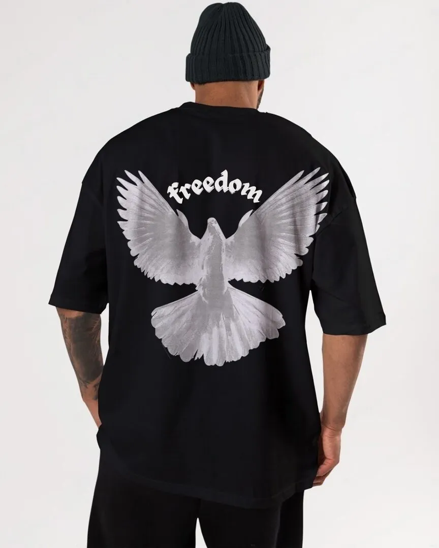 Freedom - Gym Oversized T Shirt