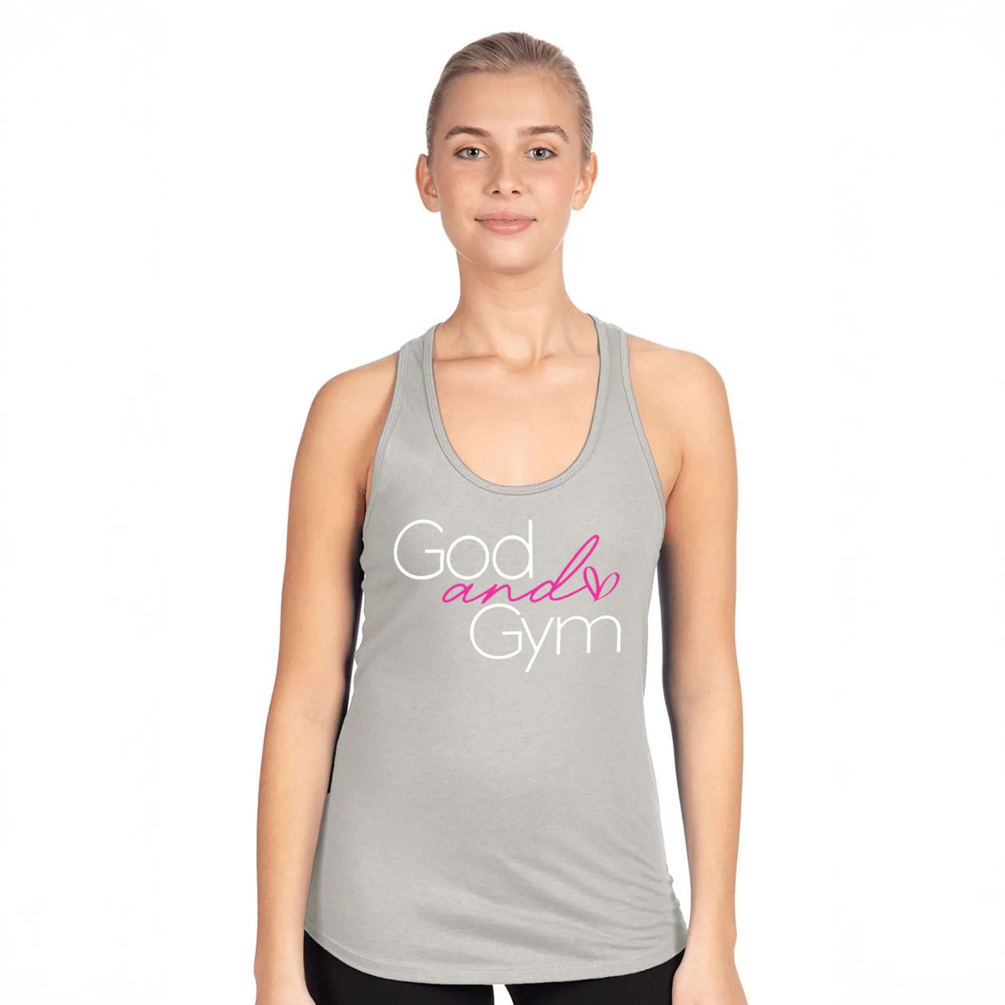 God and Gym Women's Racerback Tank