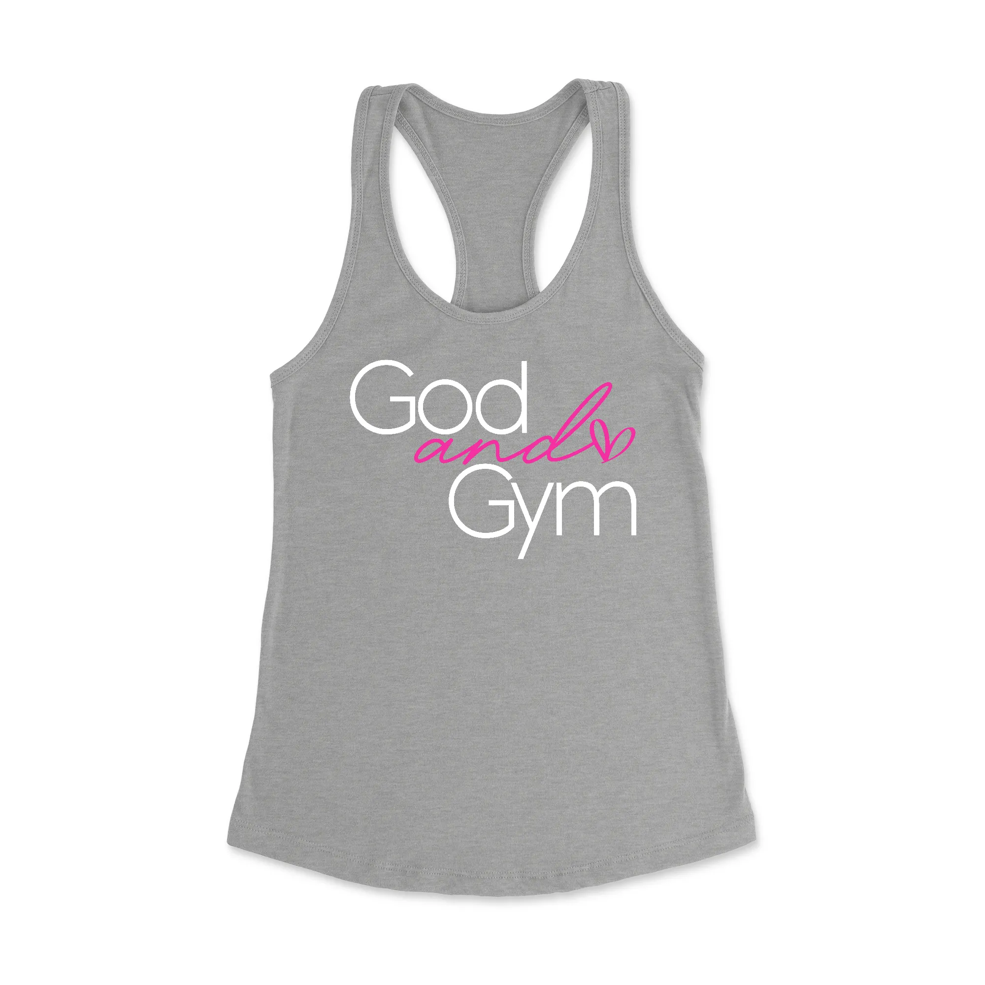God and Gym Women's Racerback Tank