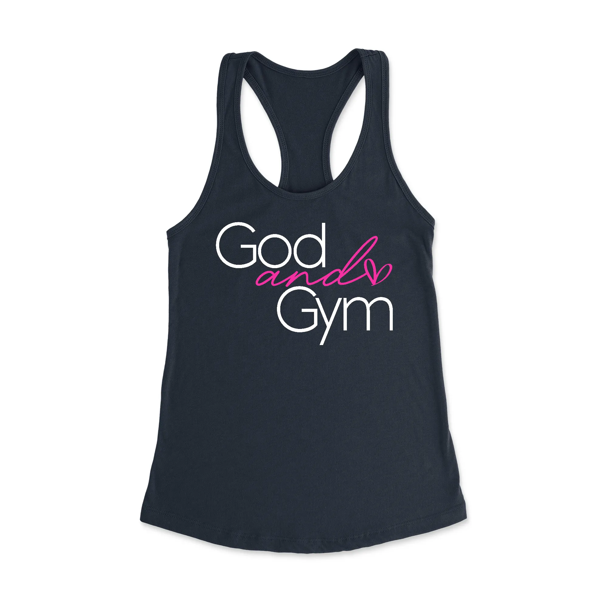 God and Gym Women's Racerback Tank