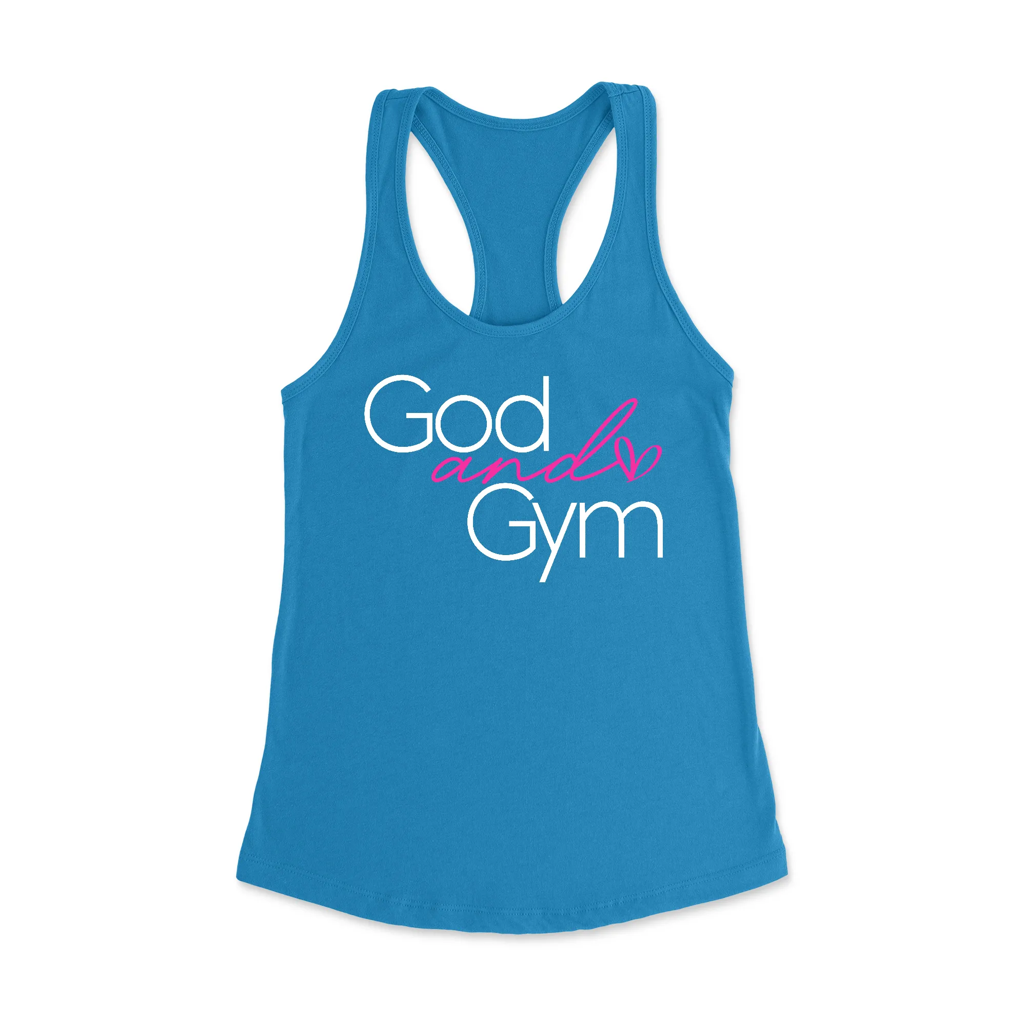 God and Gym Women's Racerback Tank