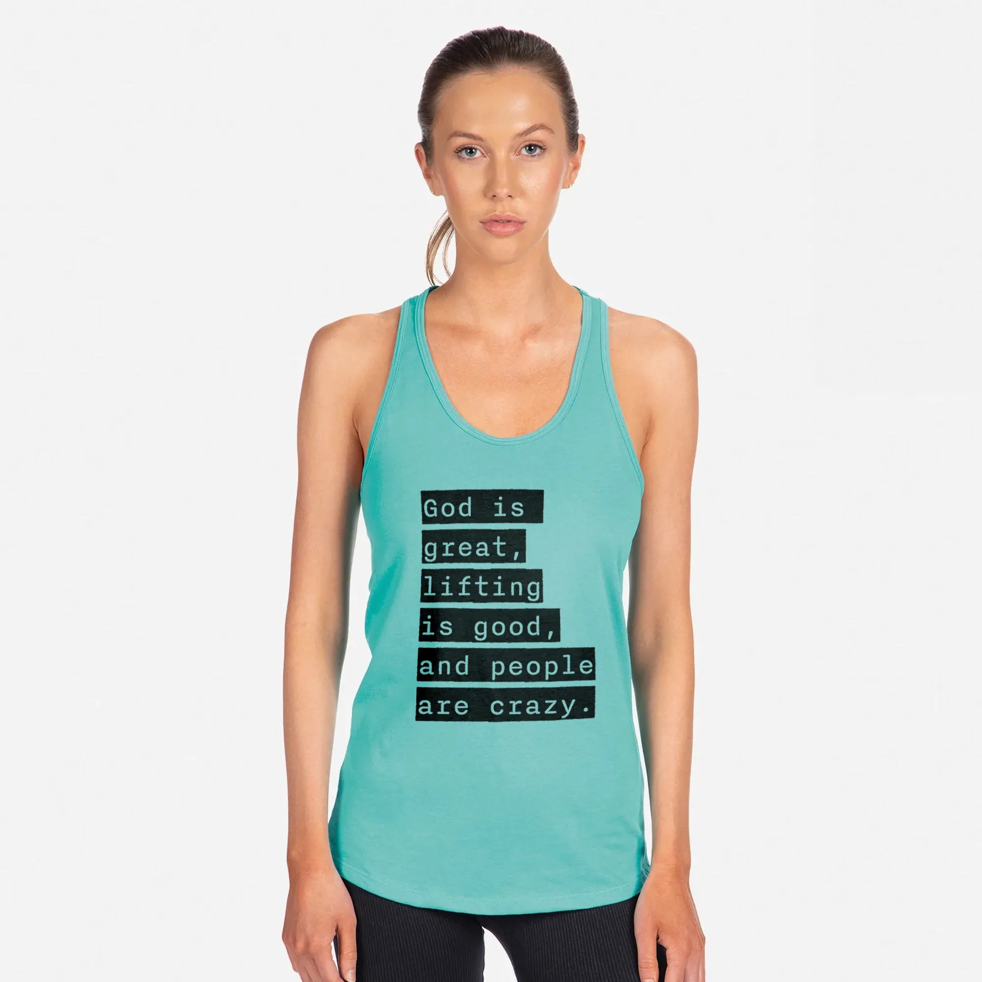 God is Great Racerback Tank Top