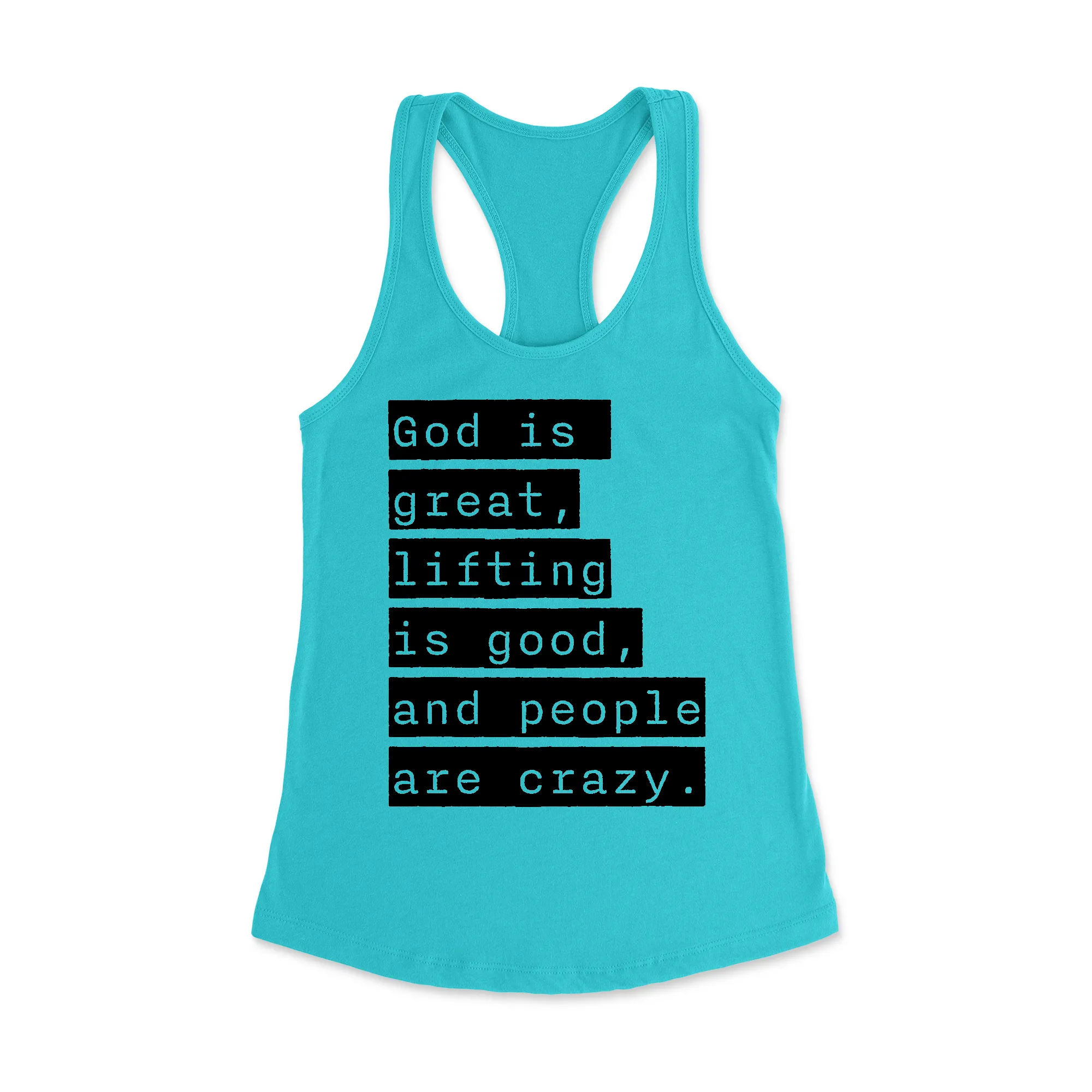 God is Great Racerback Tank Top