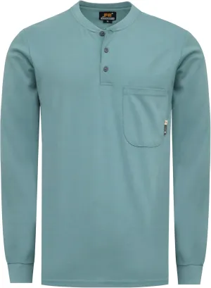 KONRECO FR Shirts for Summer Flame Resistant Shirt 5.5oz Light Weight&7oz CAT2 Henley Shirts