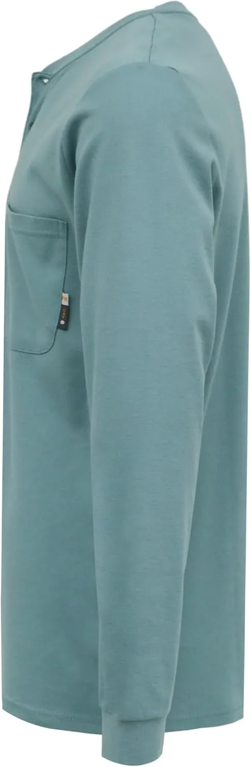 KONRECO FR Shirts for Summer Flame Resistant Shirt 5.5oz Light Weight&7oz CAT2 Henley Shirts