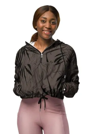 'kupu Womens cropped windbreaker