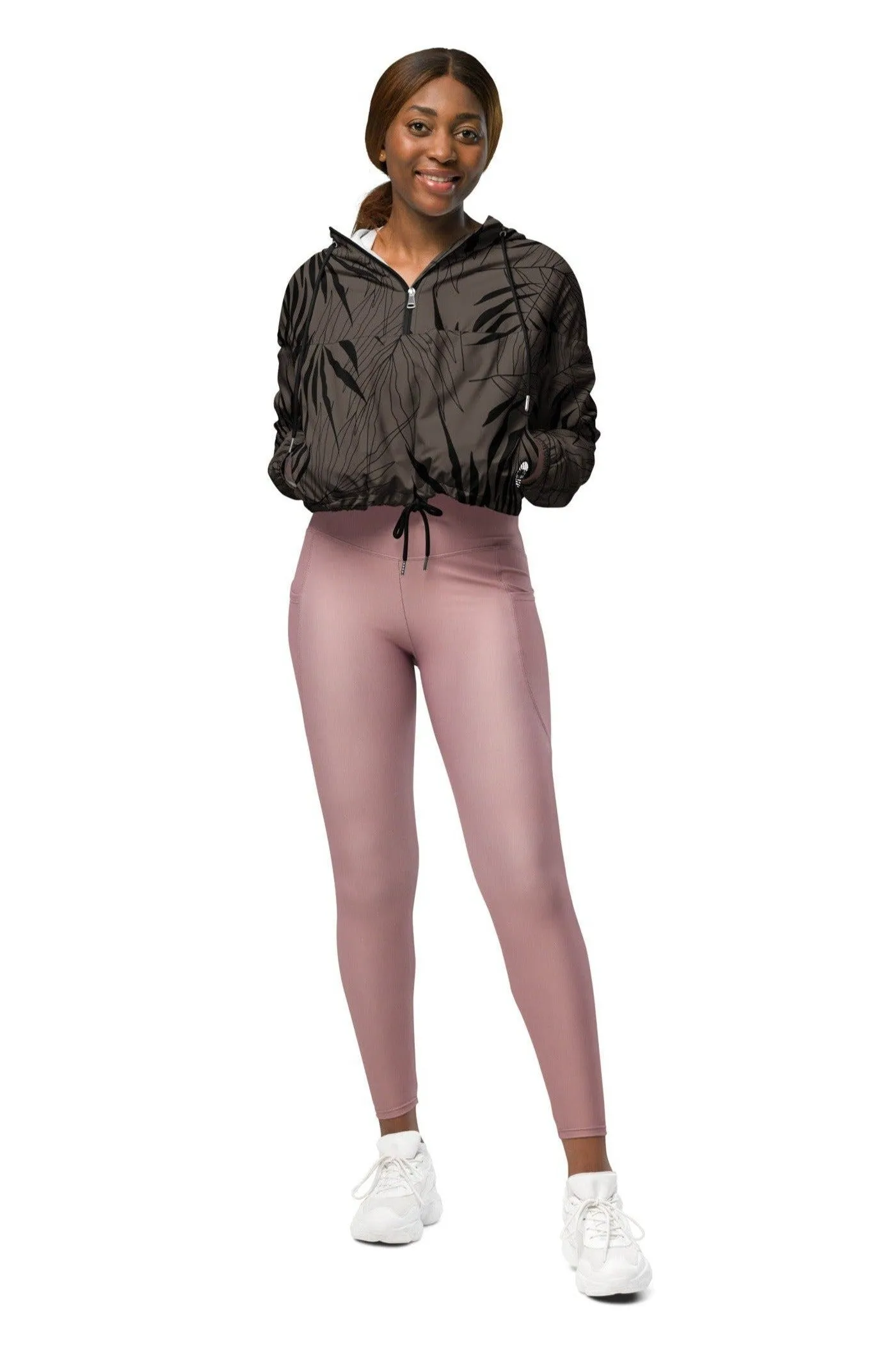 'kupu Womens cropped windbreaker