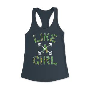 Like a Girl Racerback Tank Top
