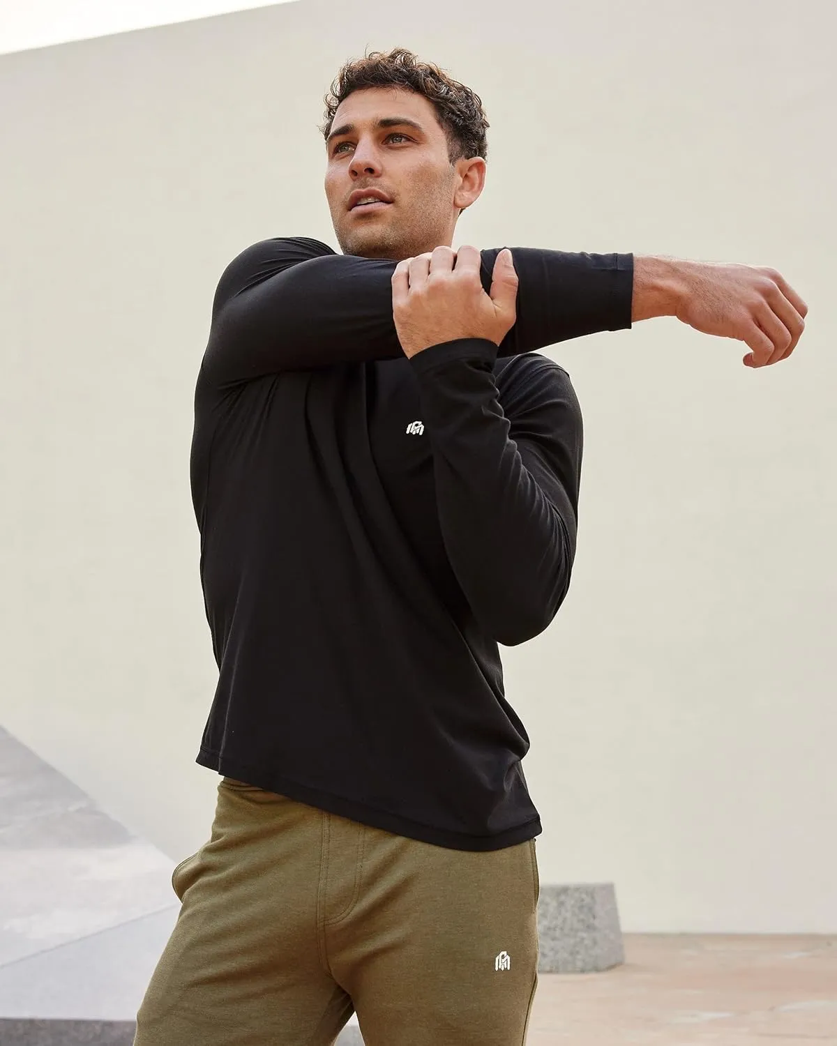 Long Sleeve Athletic Shirt for Men S - 4XL Dri Fit Performance Workout Shirt