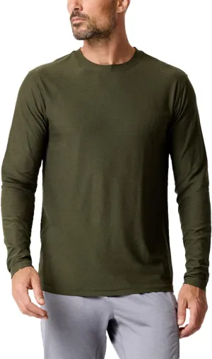 Long Sleeve Athletic Shirt for Men S - 4XL Dri Fit Performance Workout Shirt