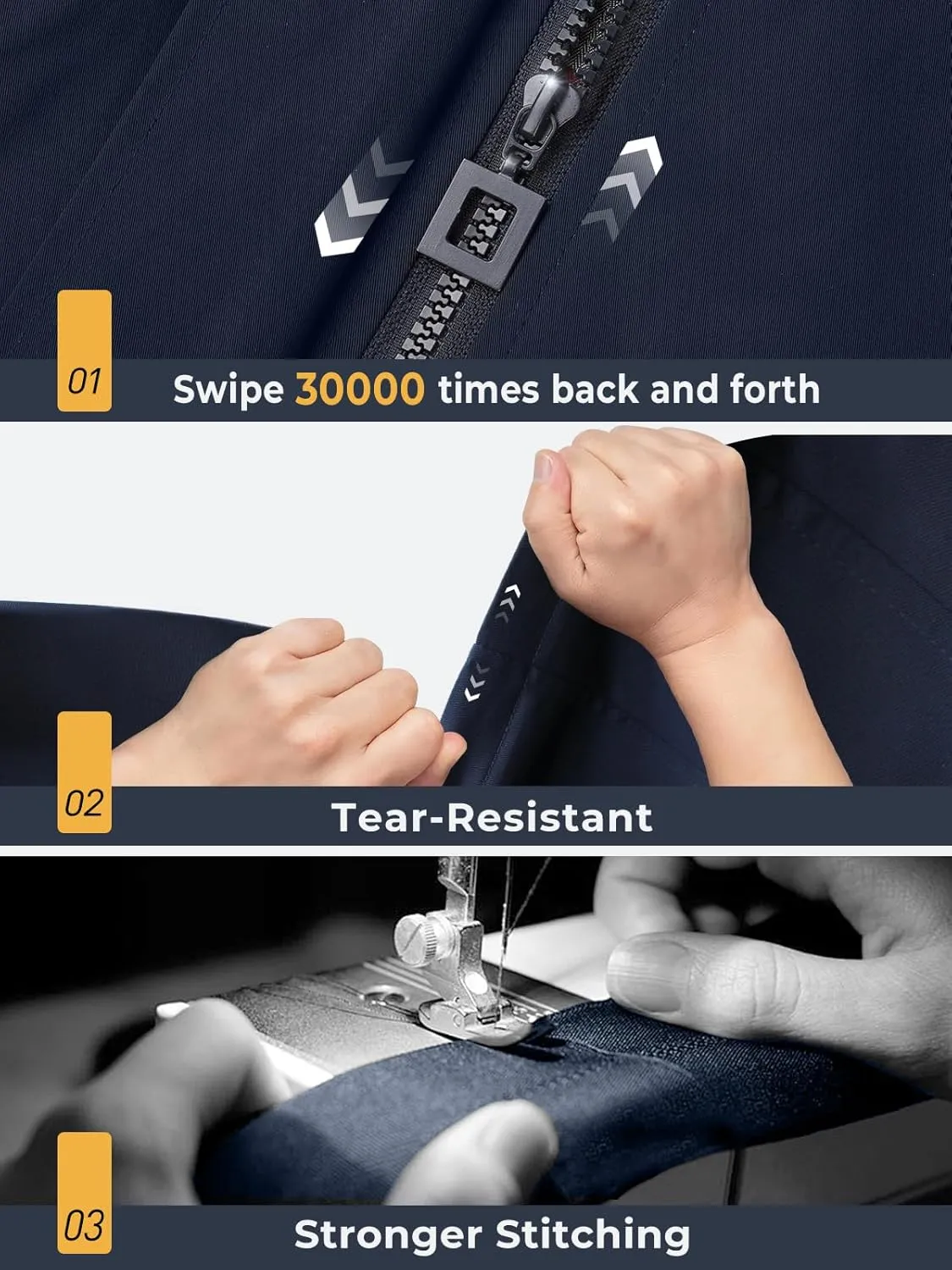 SaphiRose Women's Long Hooded Rain Jacket Outdoor Raincoat Windbreaker